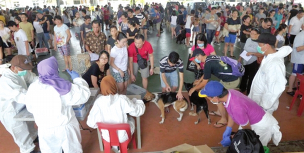 Sarawak vaccinates 110,000 dogs