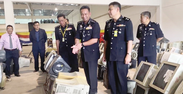 KK police implement the e-waste disposal system