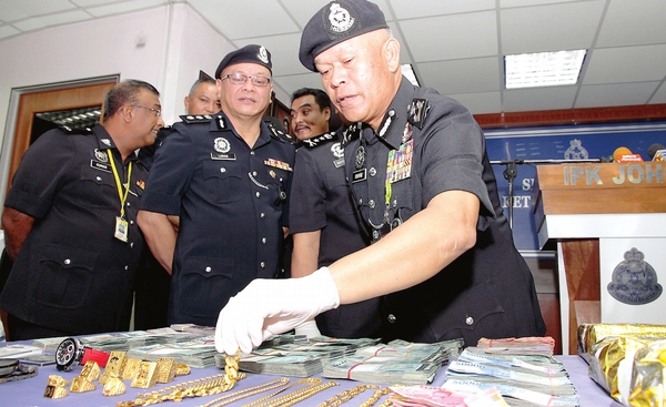 Drug raids: Items worth RM3m seized in Johor
