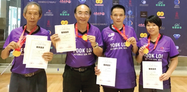Sabahan shuttlers bag three gold medals