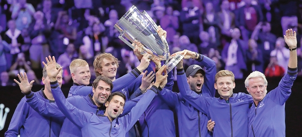 Zverev seals Laver Cup win for Europe