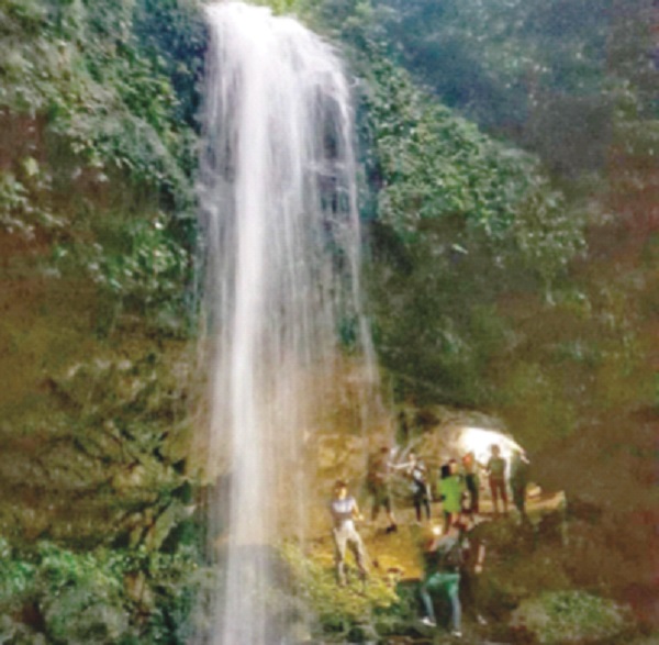 Waterfall is Tawau's latest attraction