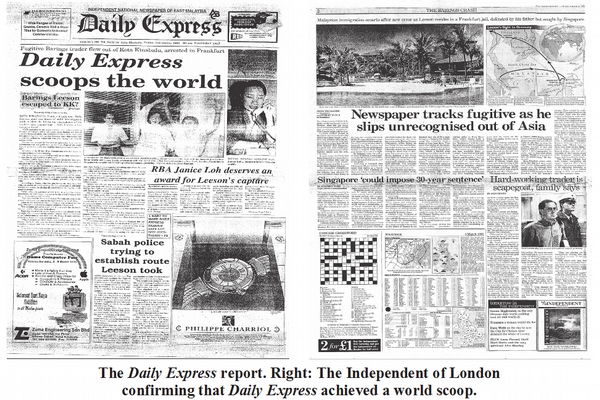 Express likely pulled off world's last great scoop | Daily Express Online -  Sabah's Leading News Portal
